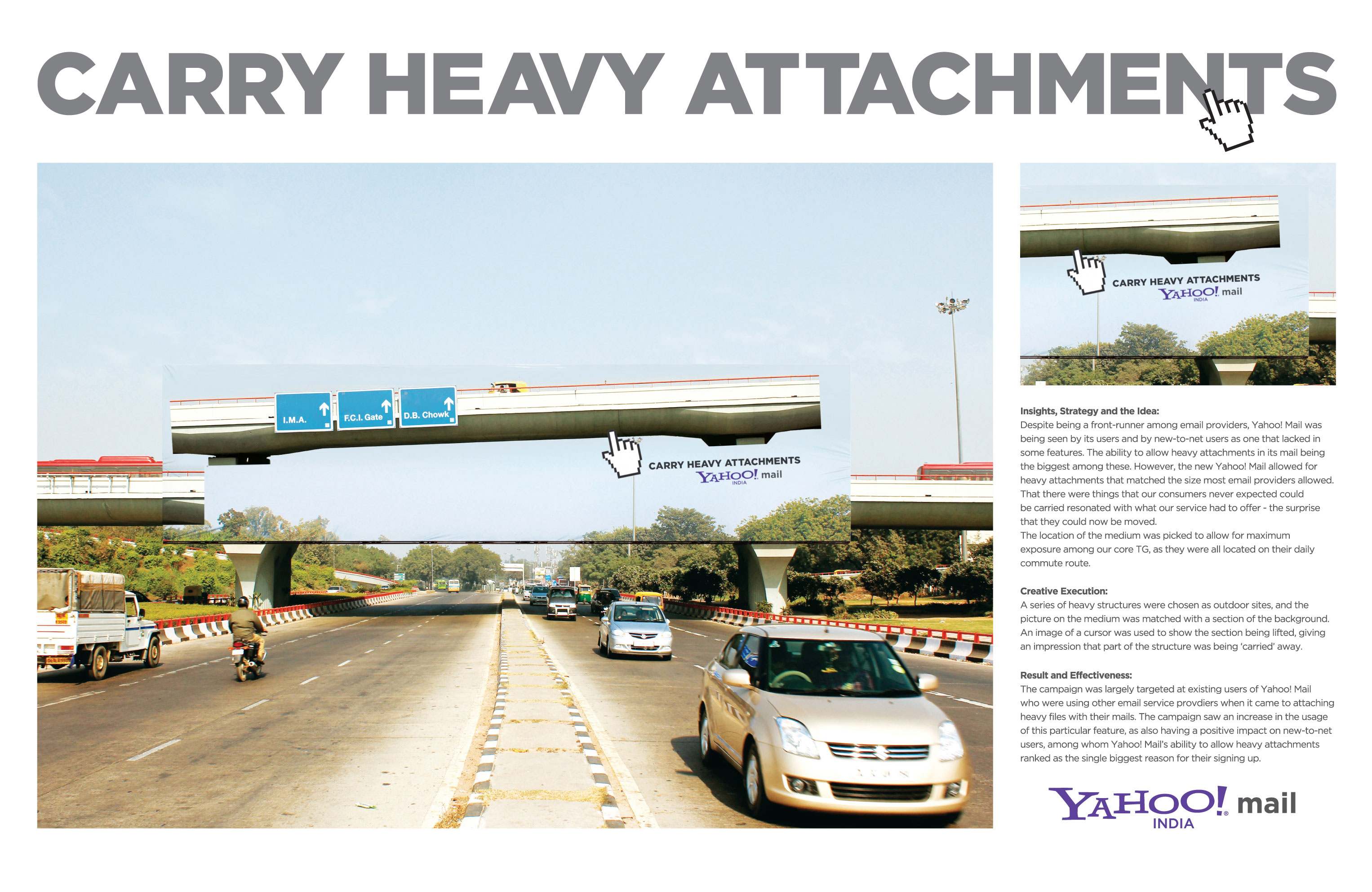 Yahoo India | Carry Heavy Attachments | The One Club