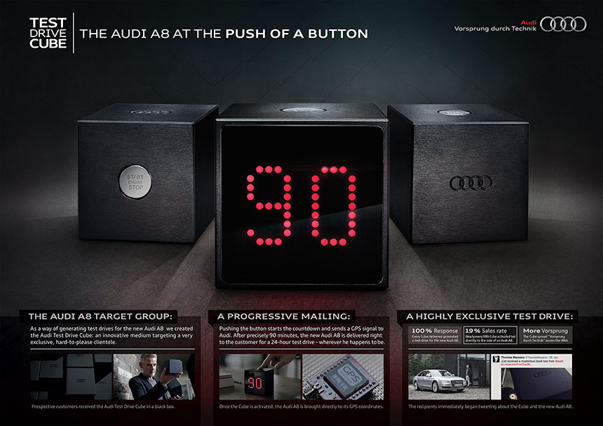 Audi Test Drive Cube