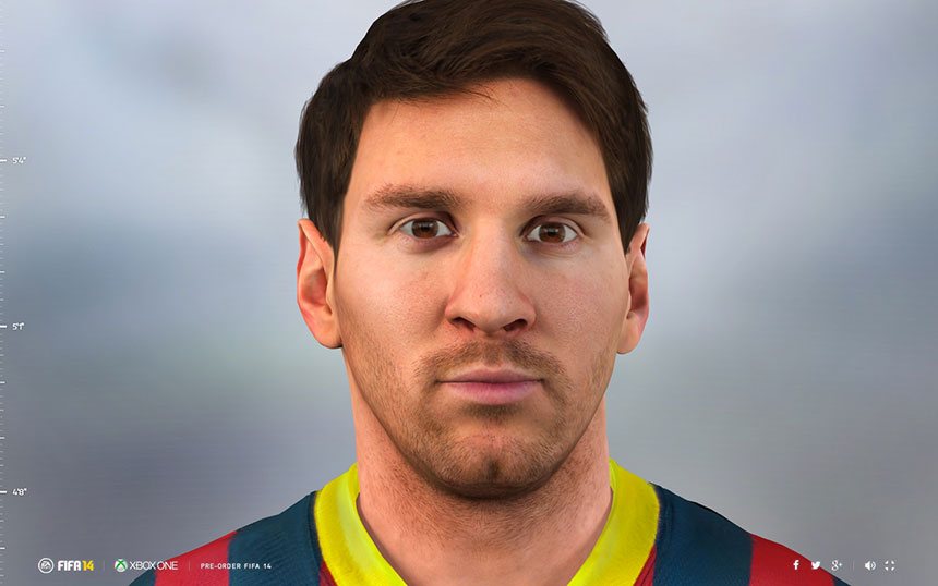 LIFE SIZE MESSI