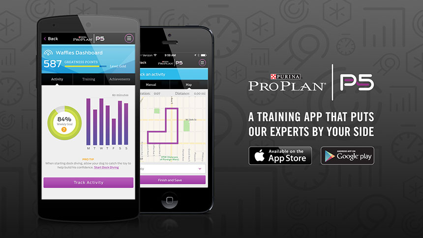 Purina Pro Plan P5 Dog Training App