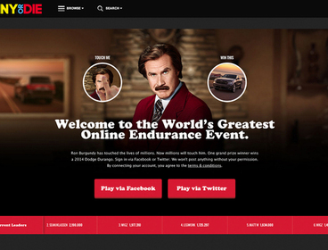 Hands On Ron Burgundy Game