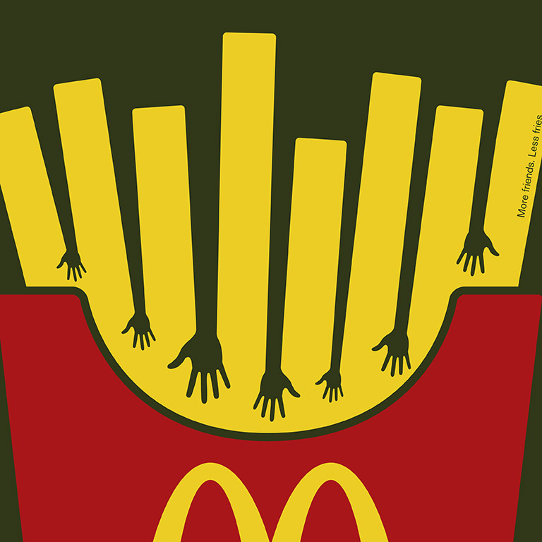 McD Fries Hands