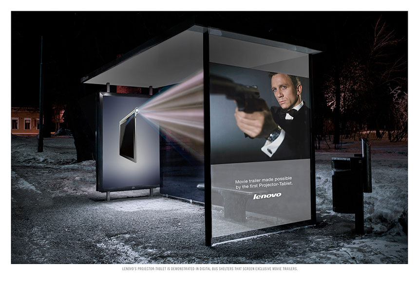 Projected Bus Shelters