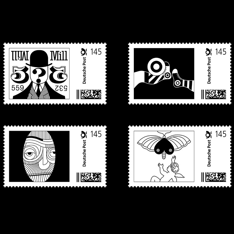 Retrospective Heinz Beier / Stamps