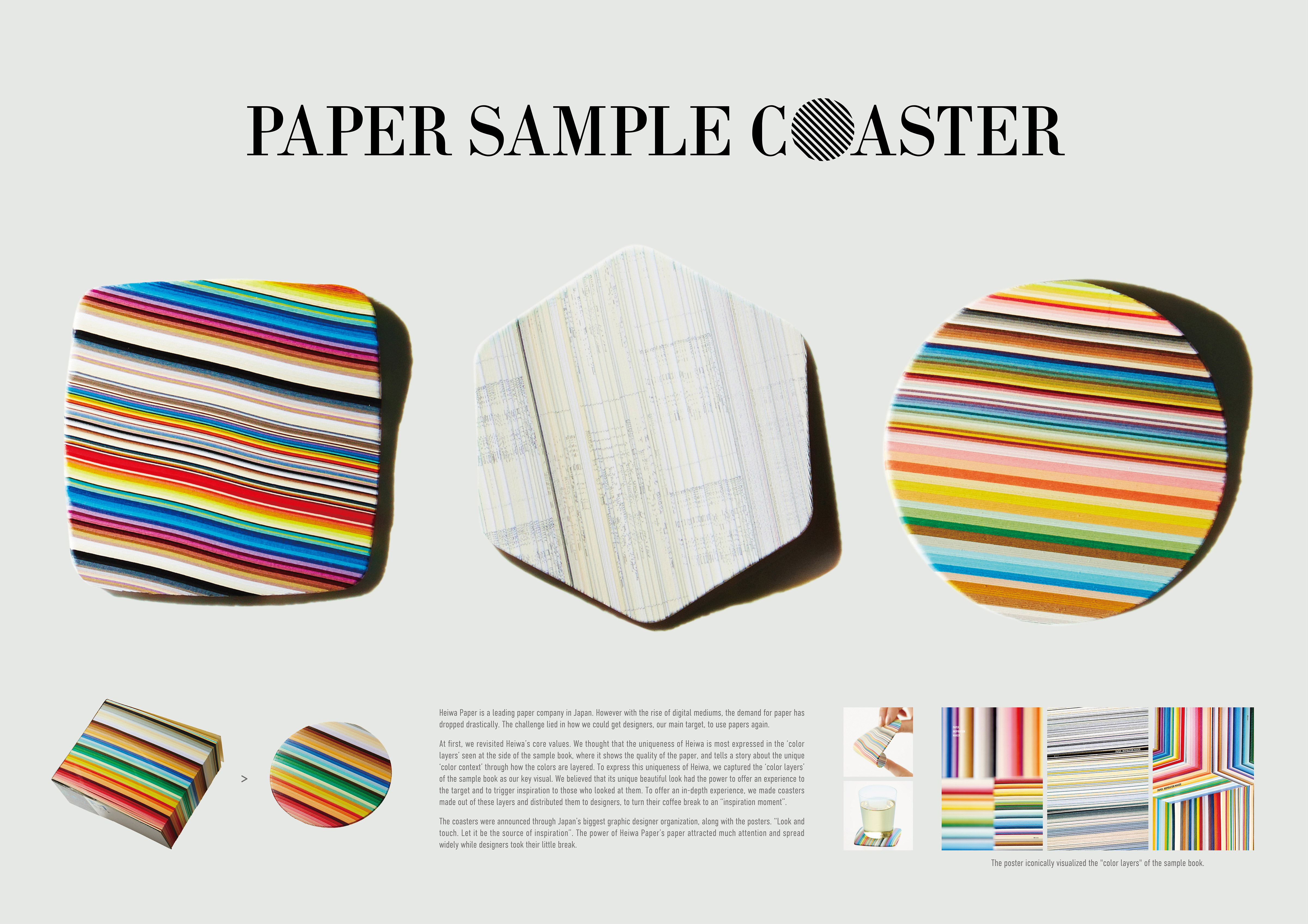 Paper Sample Coaster