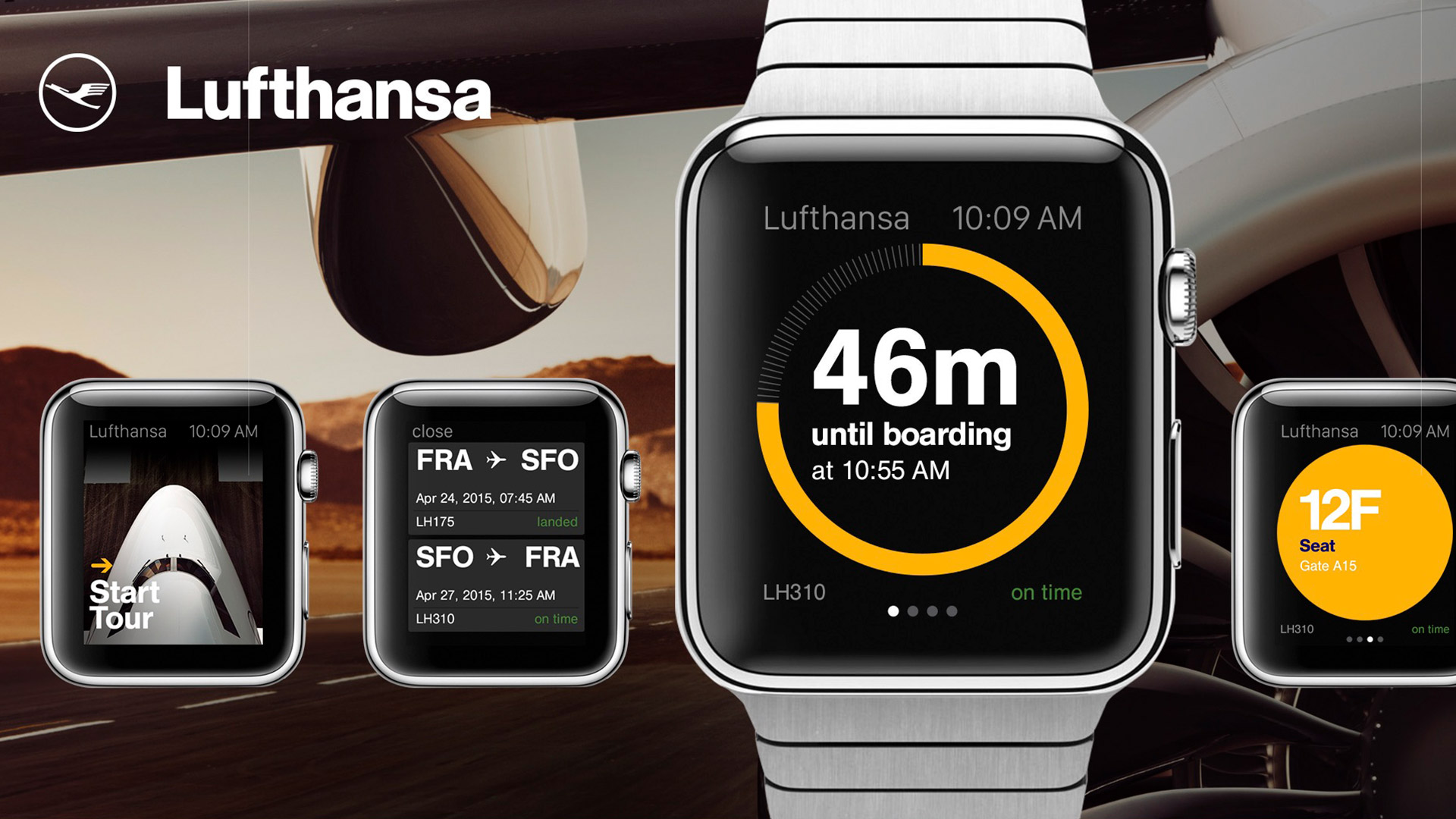 Lufthansa Apple Watch App