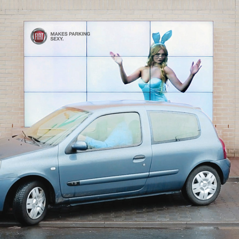 The Interactive Parking Billboard