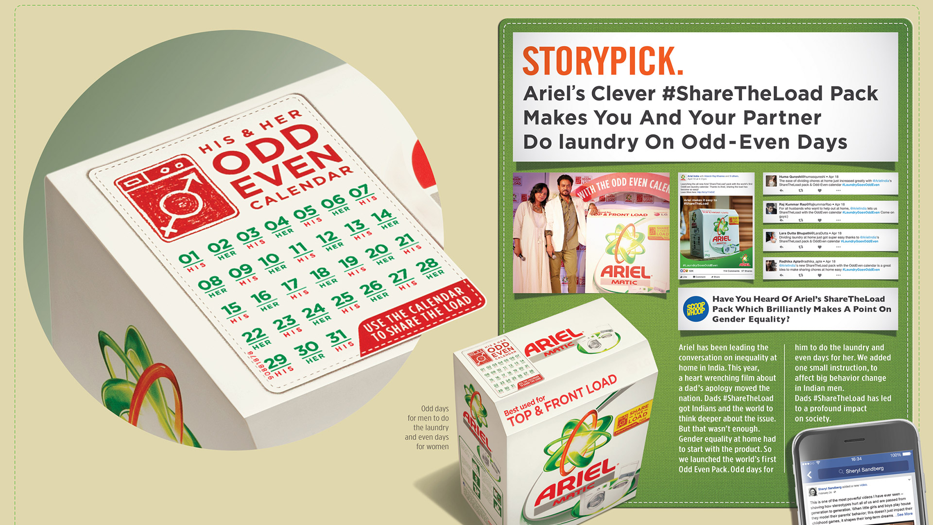 Dads #ShareTheLoad (Integrated Case)