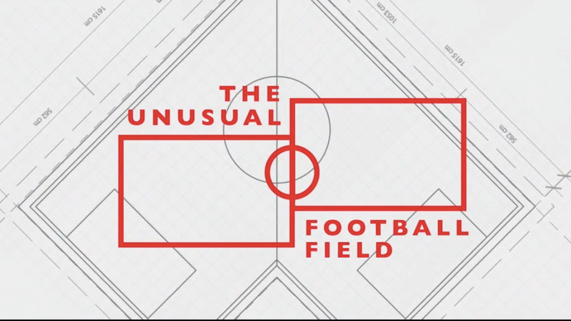 The Unusual Football Field Project : Football field that breaks through the rectangular boundary
