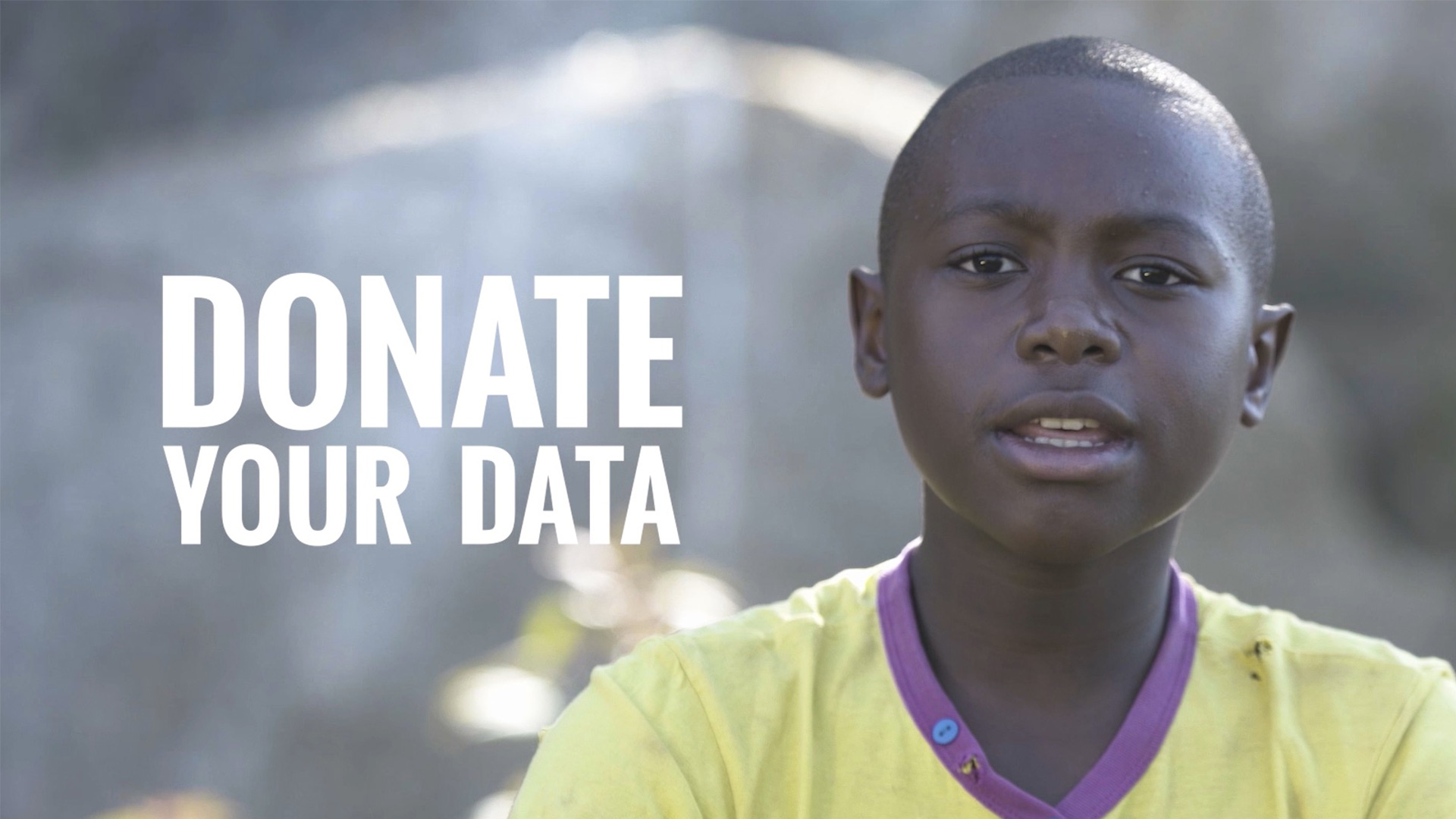 Donate your data