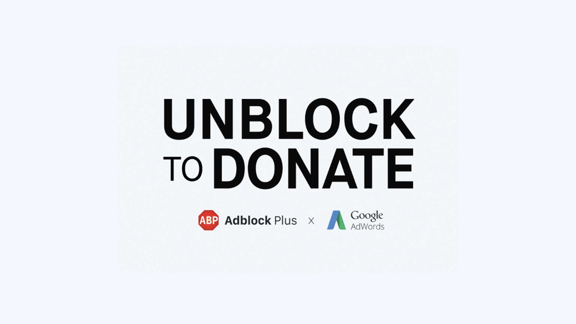 Unblock to Donate