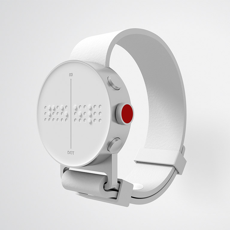 DOT. The first Braille Smartwatch.