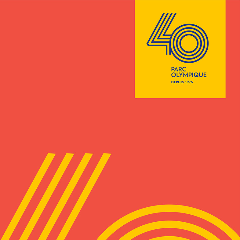 Olympic Park - 40th Anniversary Logo