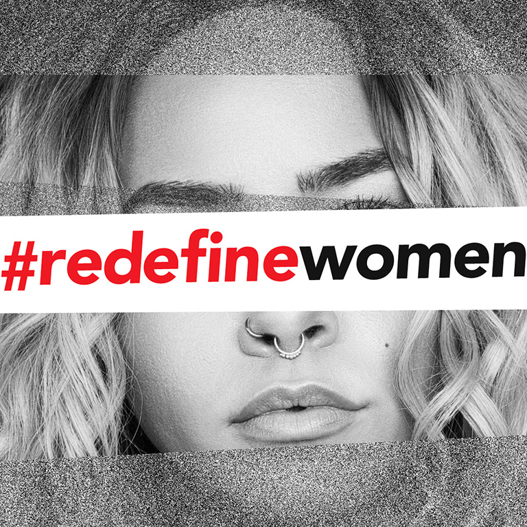 #redefinewomen