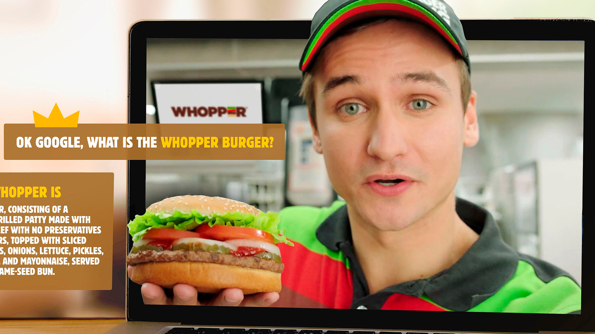 Google Home of The Whopper