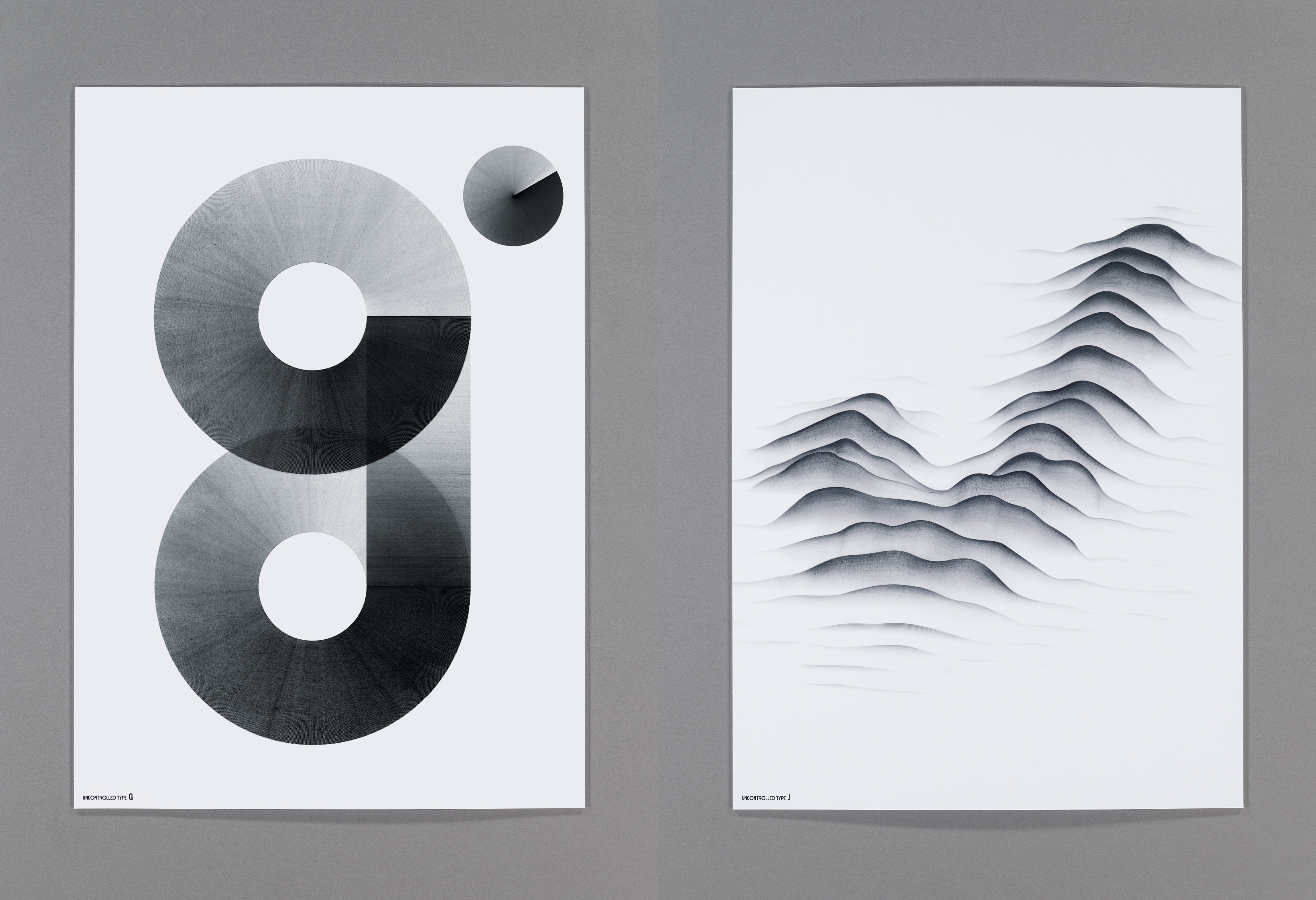 SHA inc. | UNCONTROLLED TYPES by Plotter Drawing | The One Club