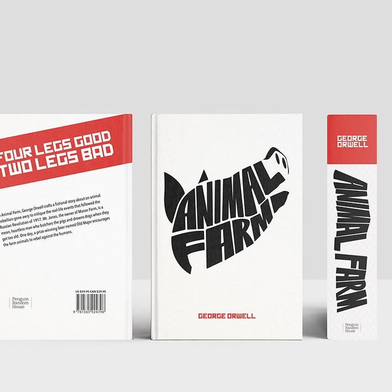George Orwell Book Cover Design