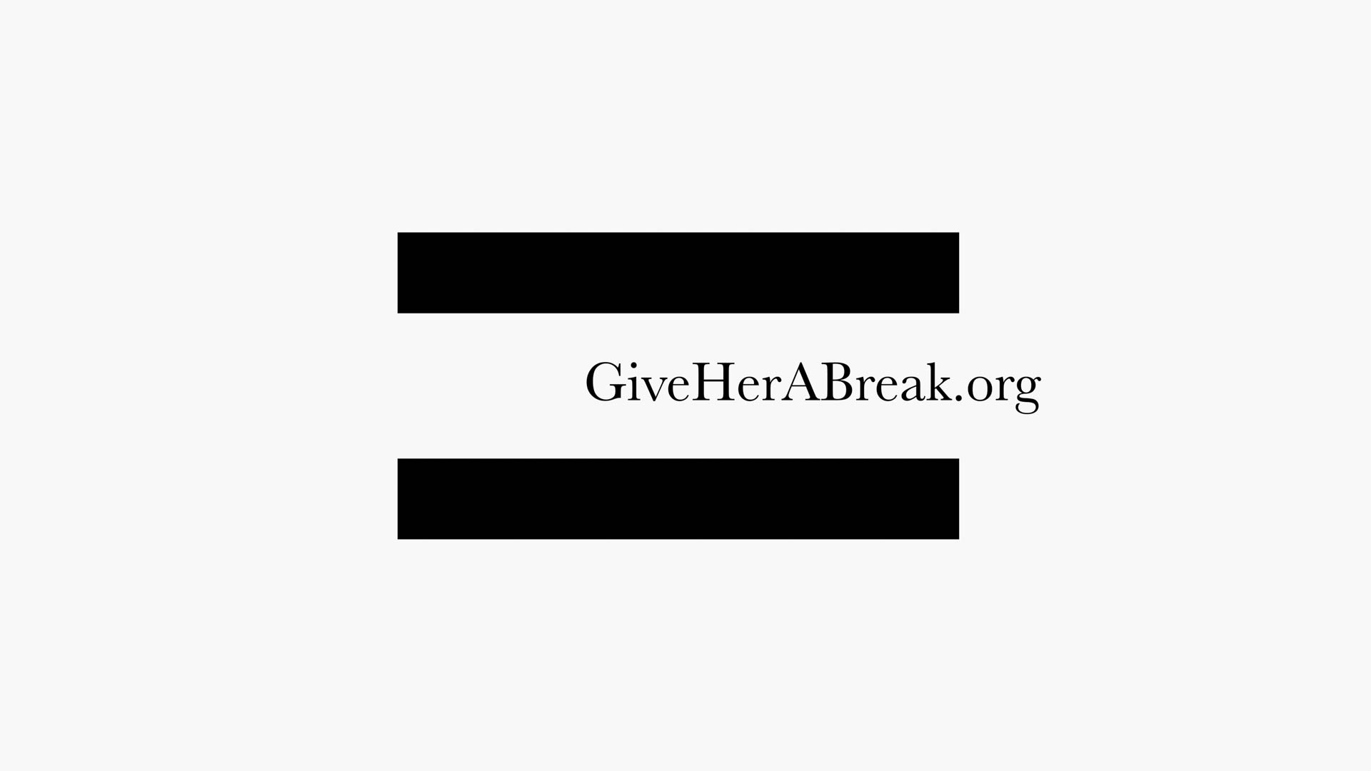 GiveHerABreak - Break The Oscars