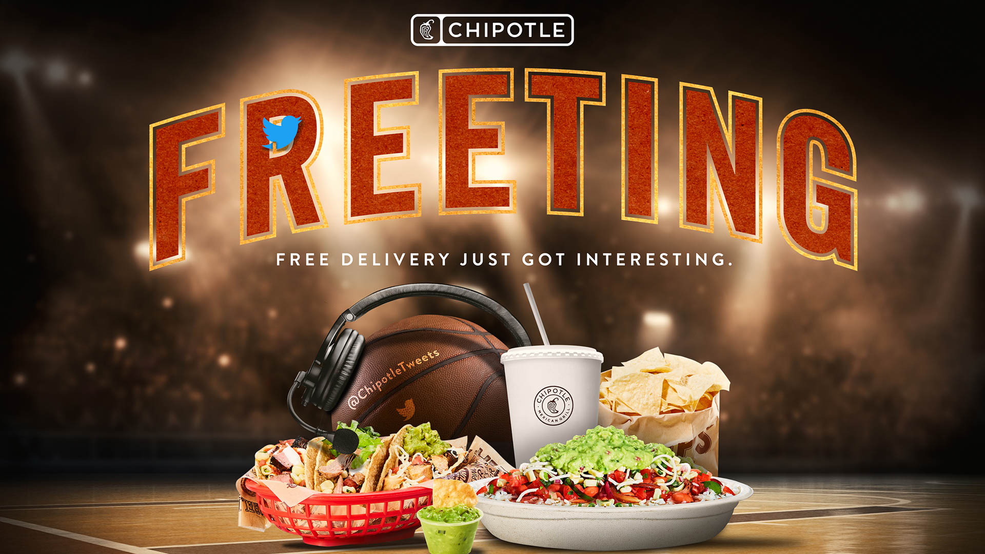 Chipotle Freeting Wins the Pro Basketball Finals