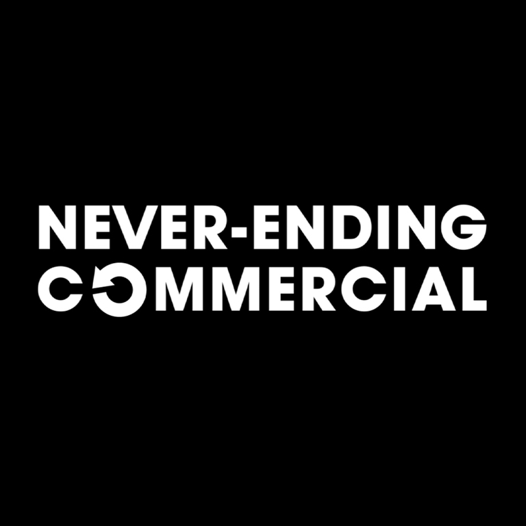 The never-ending commercial
