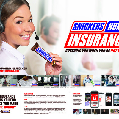 Snickers Hunger Insurance 