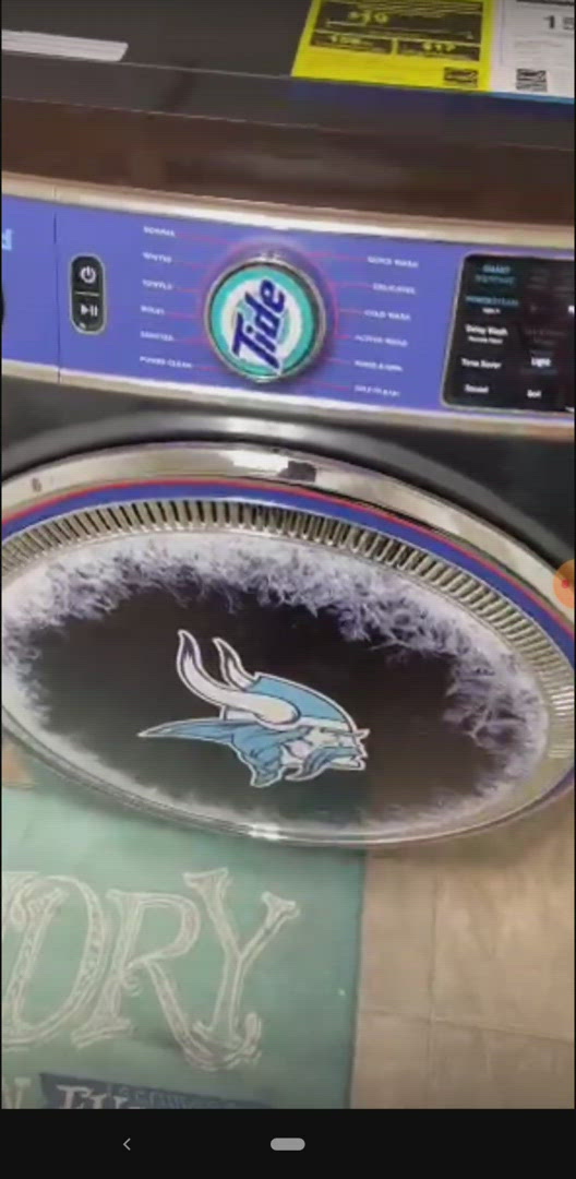 Tide x NFL: The First Talking Washing Machine
