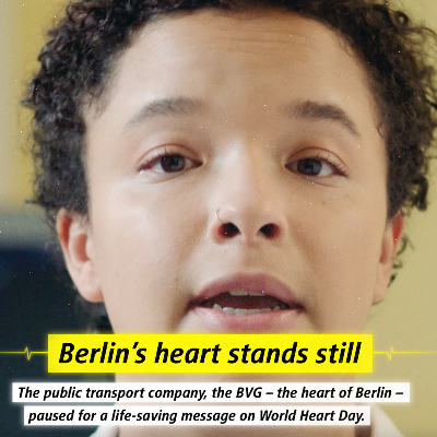 BERLIN'S HEART STANDS STILL.
