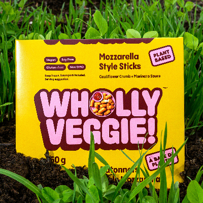 Wholly Veggie packaging