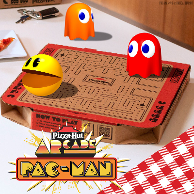 WebAR Pac-Man Box