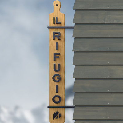 Il Rifugio and Steilhang Hut Branding