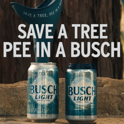 Pee in a Busch, Save a Tree