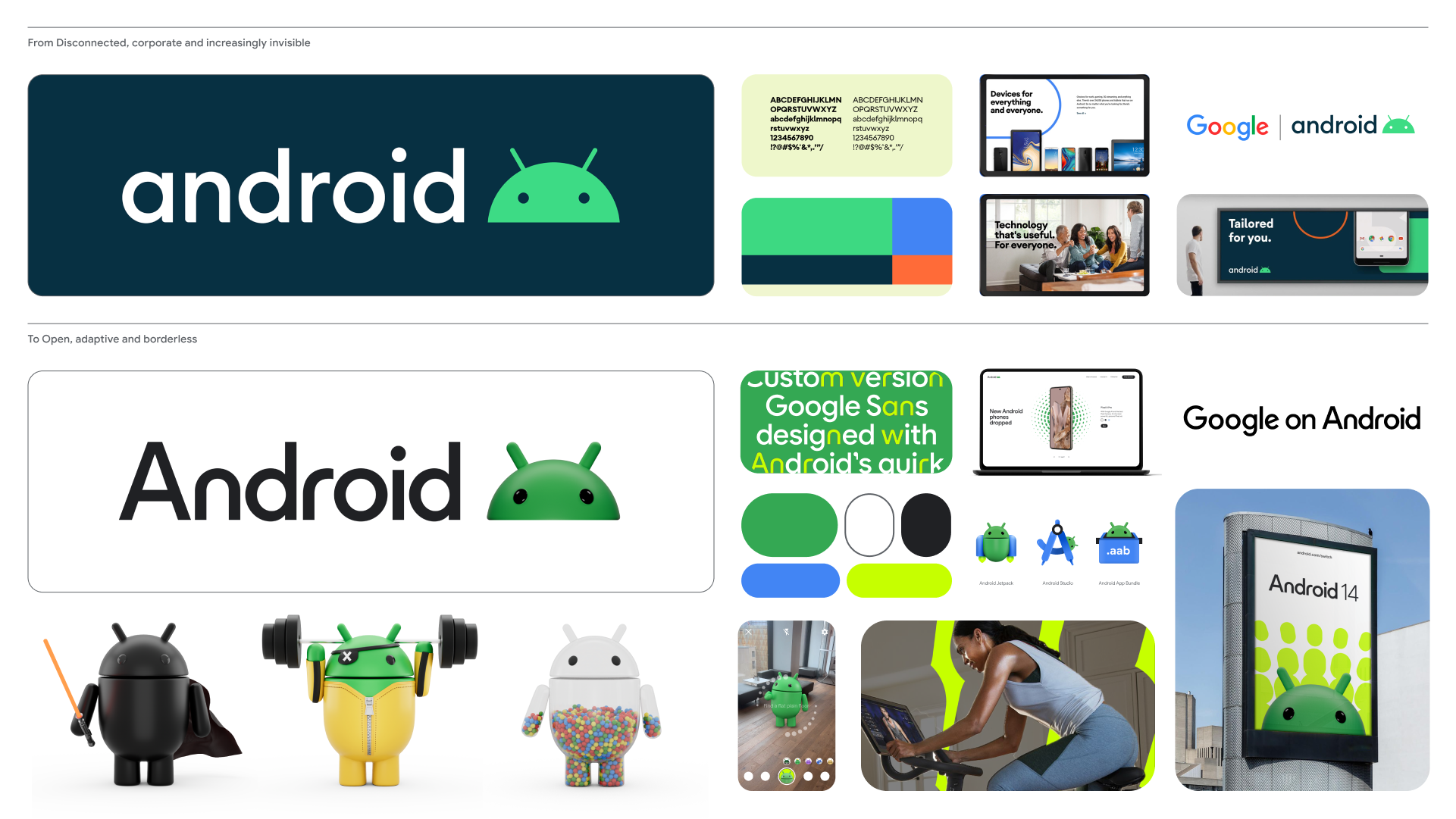 Off Brand Android Google | Android Global Brand Refresh | The One Club