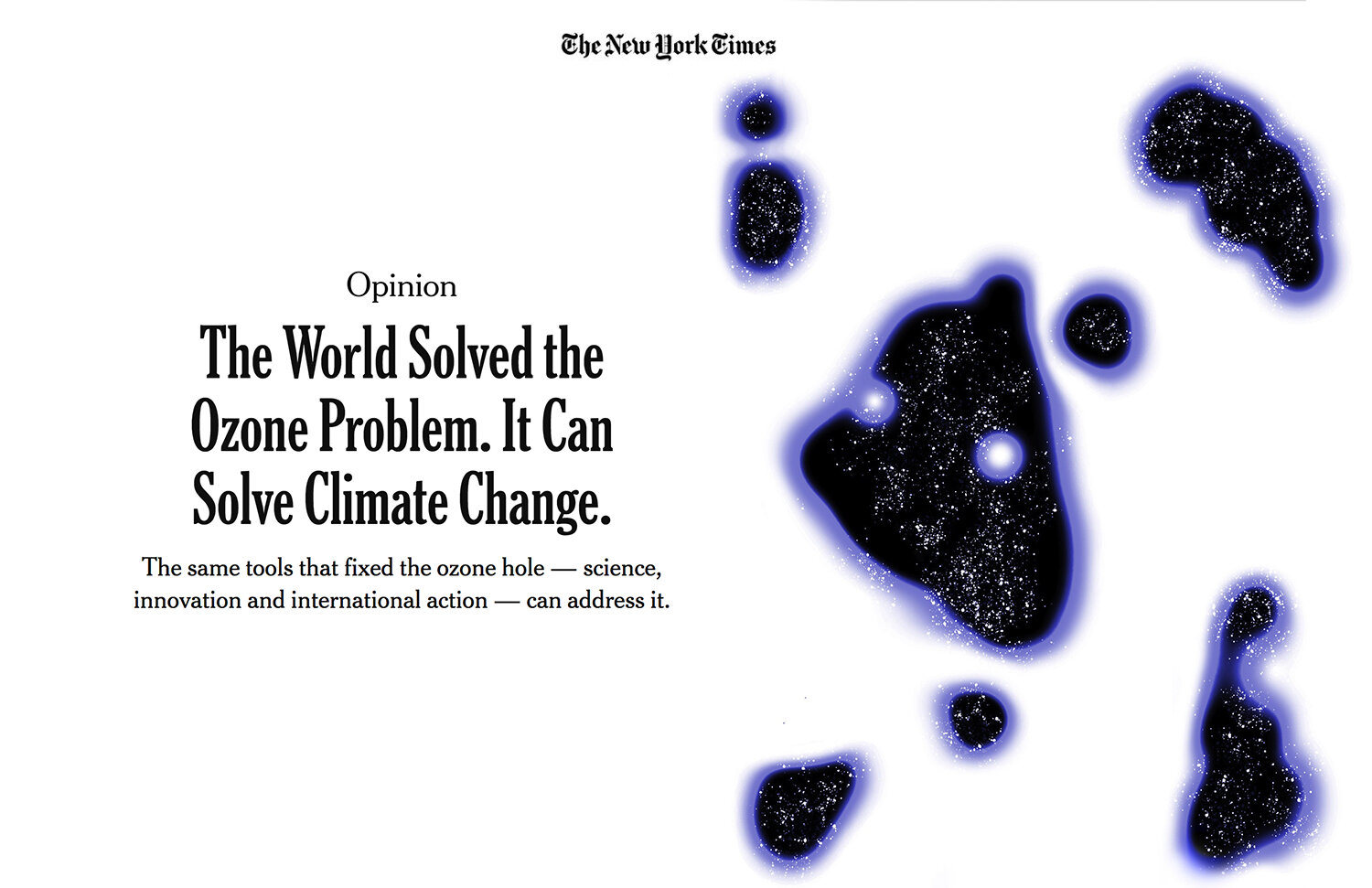 YG22 | Nicholas Konrad | The World Solved the Ozone Problem. | The One Club
