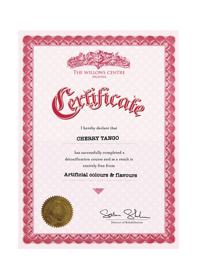 Certificates - Rehab