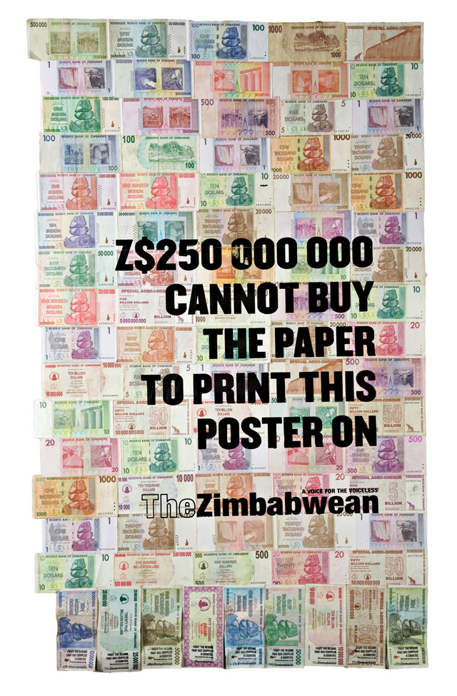 The Trillion Dollar Poster Campaign