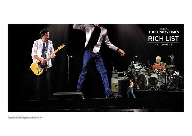 The Sunday Times Rich List-Rolling Stones