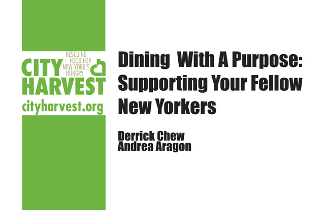 Dining With A Purpose