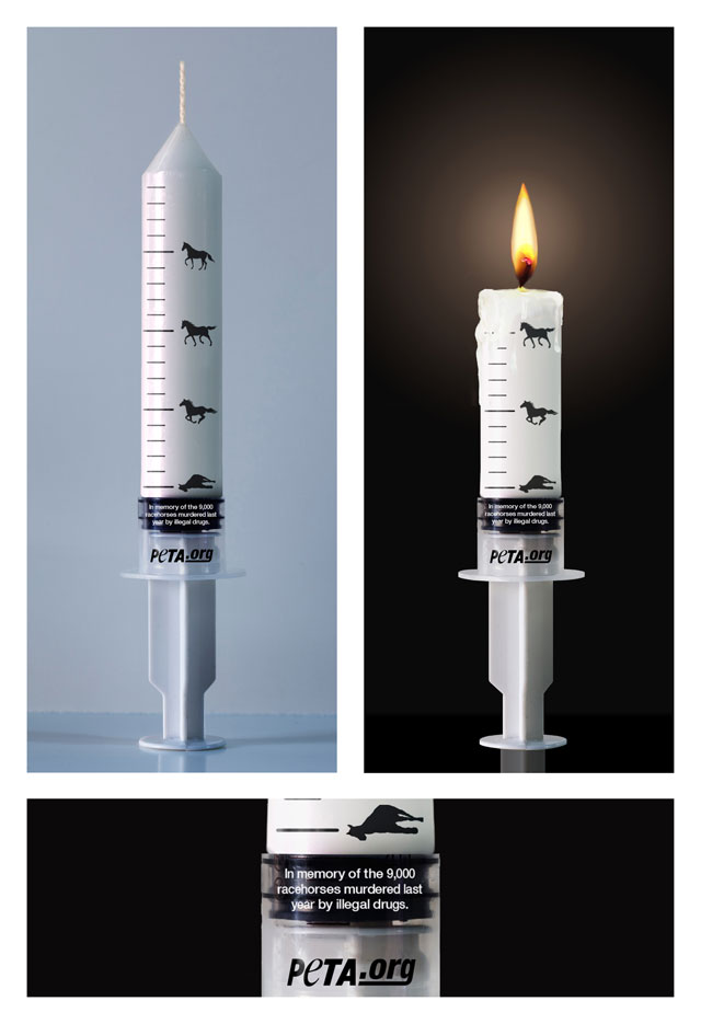 Syringe Candle