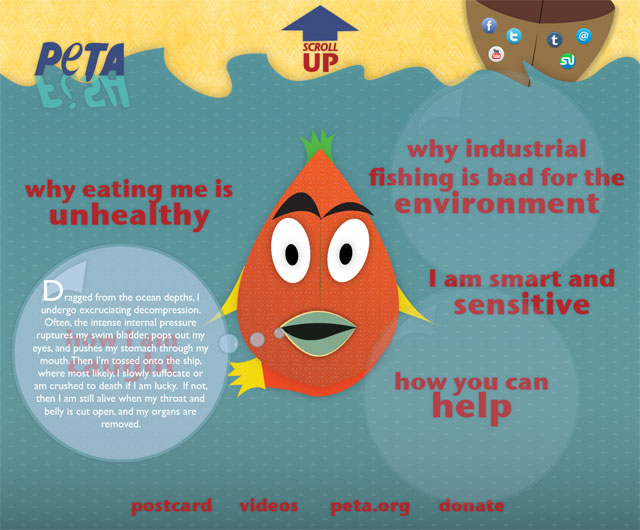 Peta Fish are human