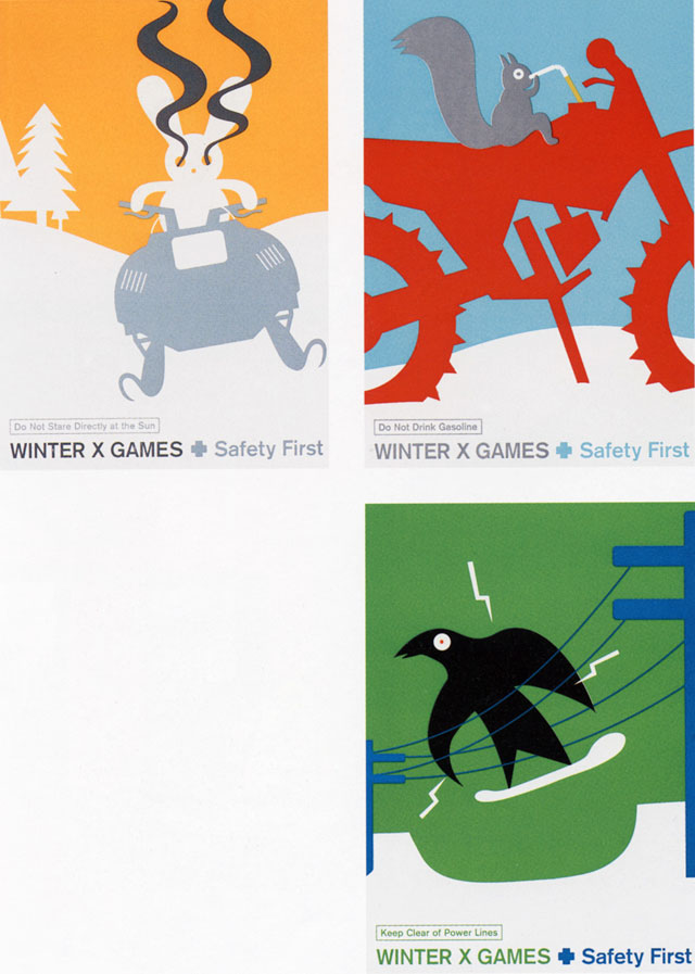 Safety First : Bear, Bunny, Squirrel, Bird