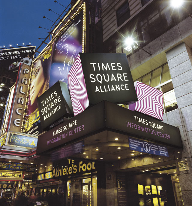 Times Square Alliance Identity