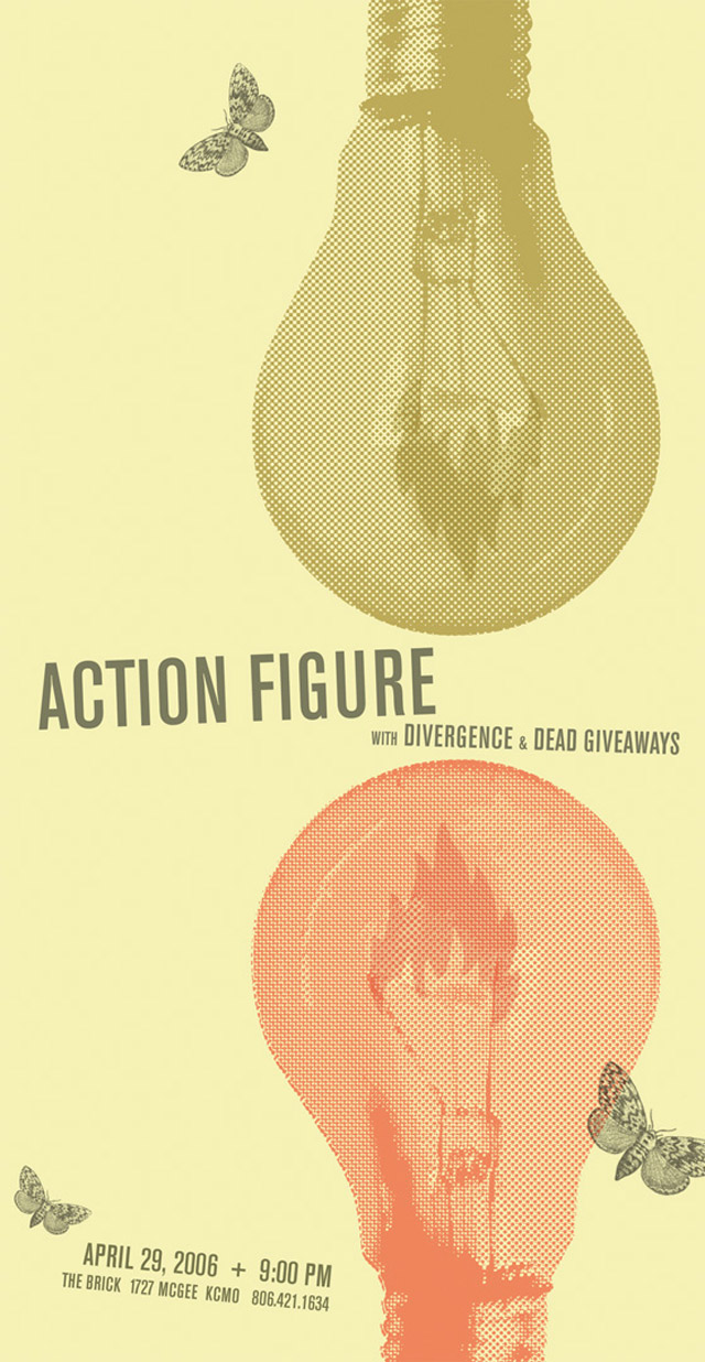 Action Figure - Deer/Bulbs/Face/Birds