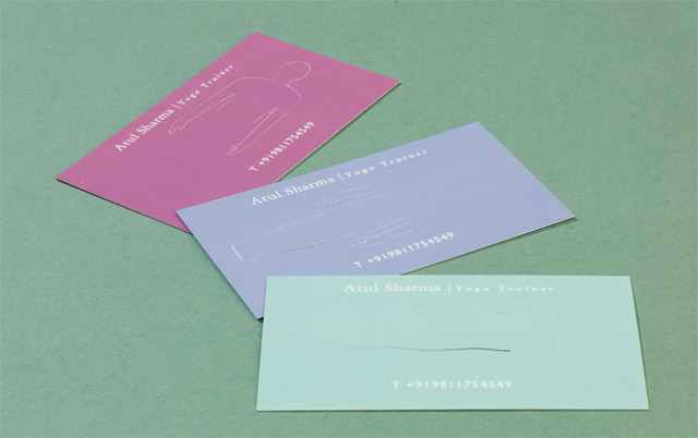 Fold-out Yoga Cards