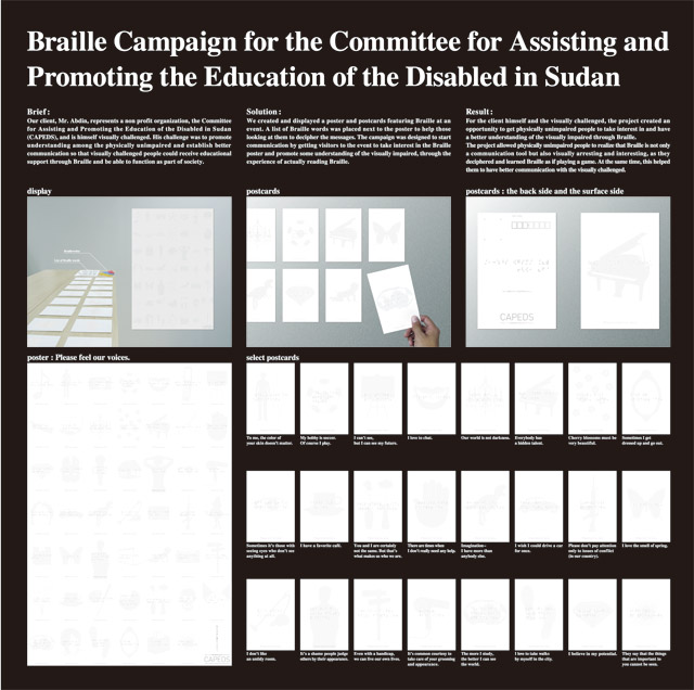 Braille Campaign for the Committee for Assisting and Promoting the Education of the Disabled in Sudan