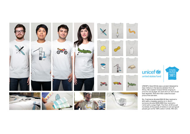 UNICEF: Good Shirts 