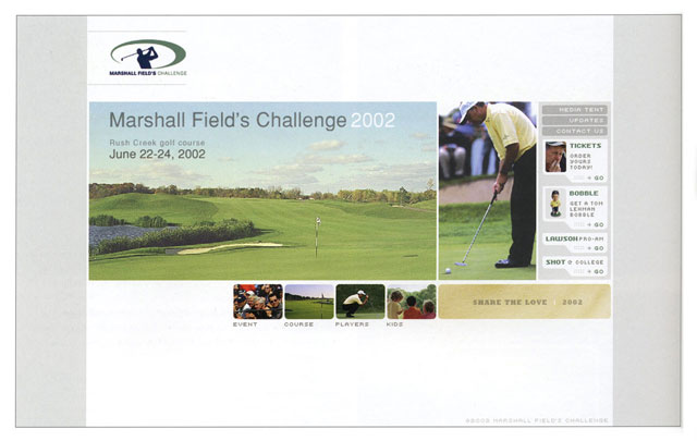 Marshall Fields Challenge, Tom Lehman Golf Charities
