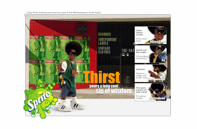 Thirst campaign