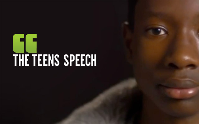 The Teens' Speech