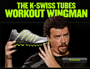 K-Swiss Workout Wingman Facebook Application